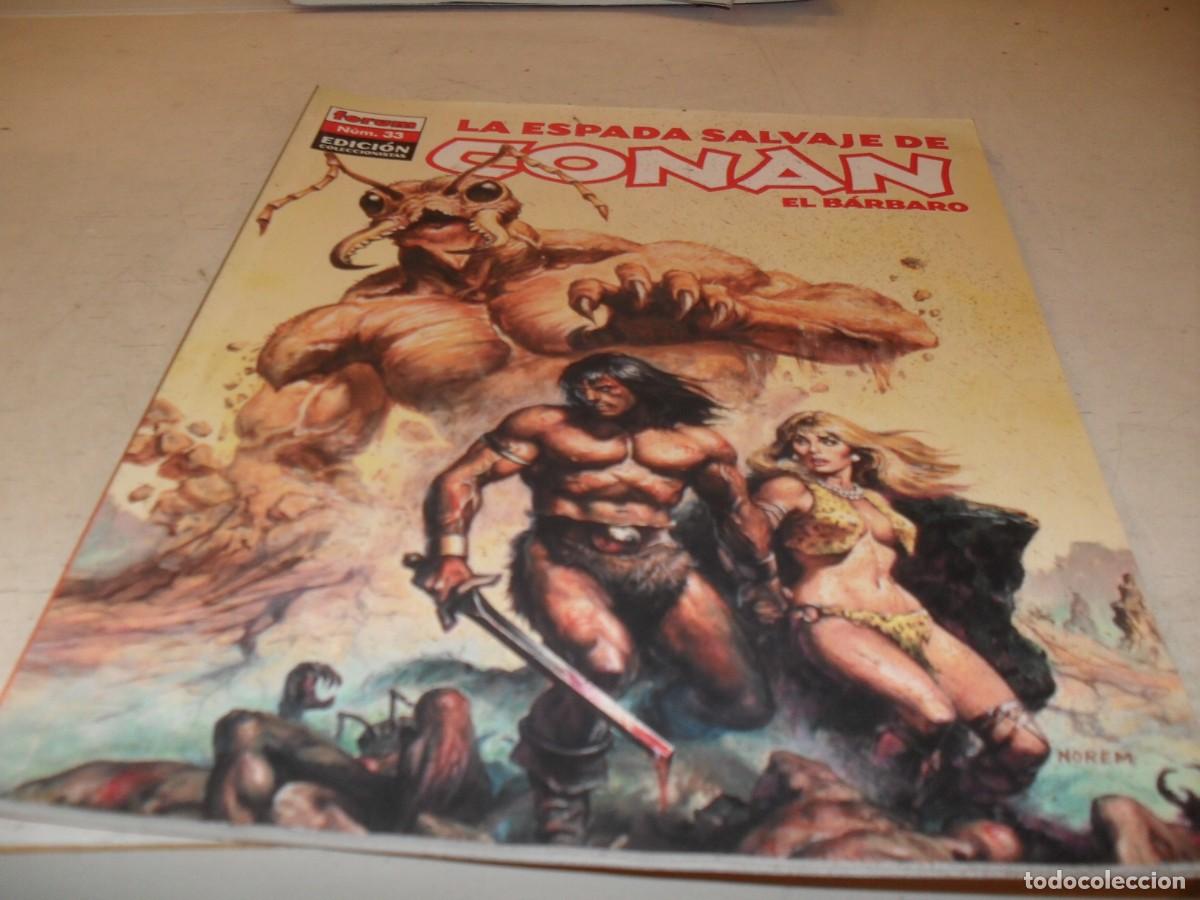 C&oacute;mics: LA ESPADA SALVAJE DE CONAN N&ordm; 33,HABITANTES DE LAS PROFUNDIDADES,EDICION COLECCIONISTAS.FORUM,2005