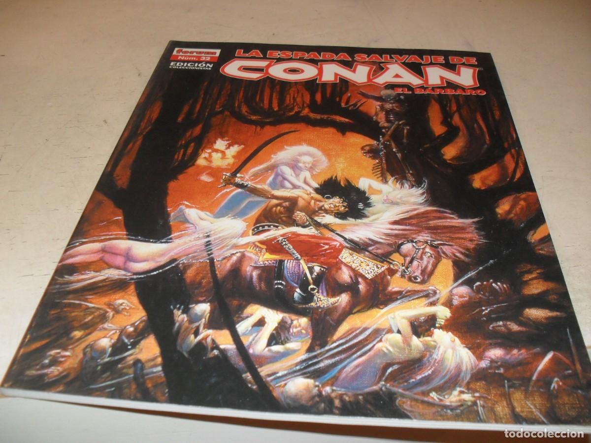 C&oacute;mics: LA ESPADA SALVAJE DE CONAN N&ordm; 32,EL BOSQUE DE LOS DEMONIOS,EDICION COLECCIONISTAS.FORUM,2005