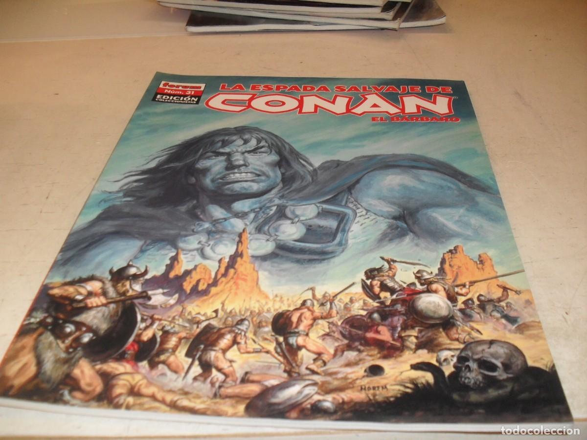 C&oacute;mics: LA ESPADA SALVAJE DE CONAN N&ordm; 31,LA MALDICION DE LA DIOSA GATO,EDICION COLECCIONISTAS.FORUM,2005