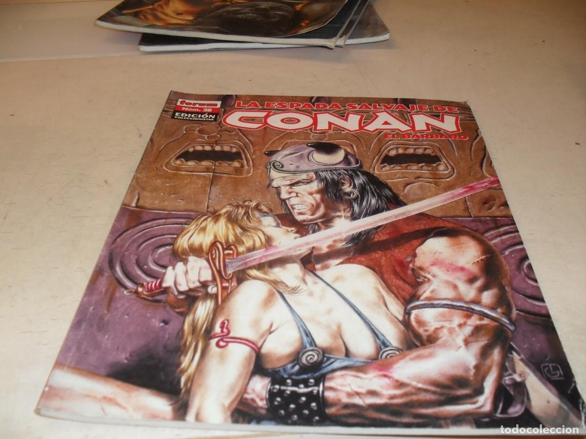 Fumetti: LA ESPADA SALVAJE DE CONAN N&ordm; 28,LOS HOMBRES LEOPARDOS DE DARFAR,EDICION COLECCIONISTAS.FORUM,2005