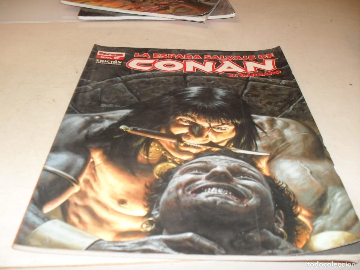 C&oacute;mics: LA ESPADA SALVAJE DE CONAN N&ordm; 27,LOS JUGADORES DE ASGALUN,EDICION COLECCIONISTAS.FORUM,2005