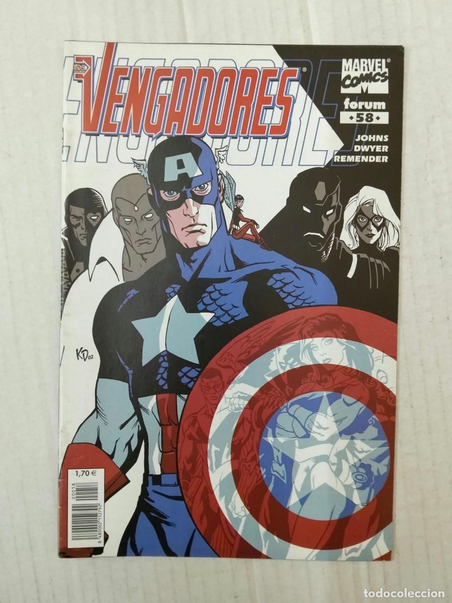 Fumetti: LOS VENGADORES n&ordm; 58. Johns, Dwyer, Remender