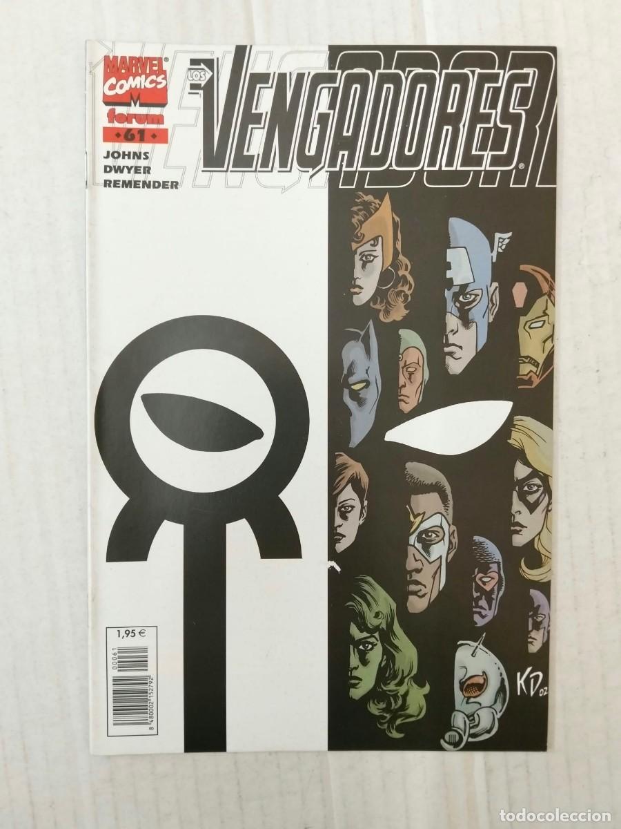 Fumetti: LOS VENGADORES n&ordm; 61. Johns, Dwyer, Remender