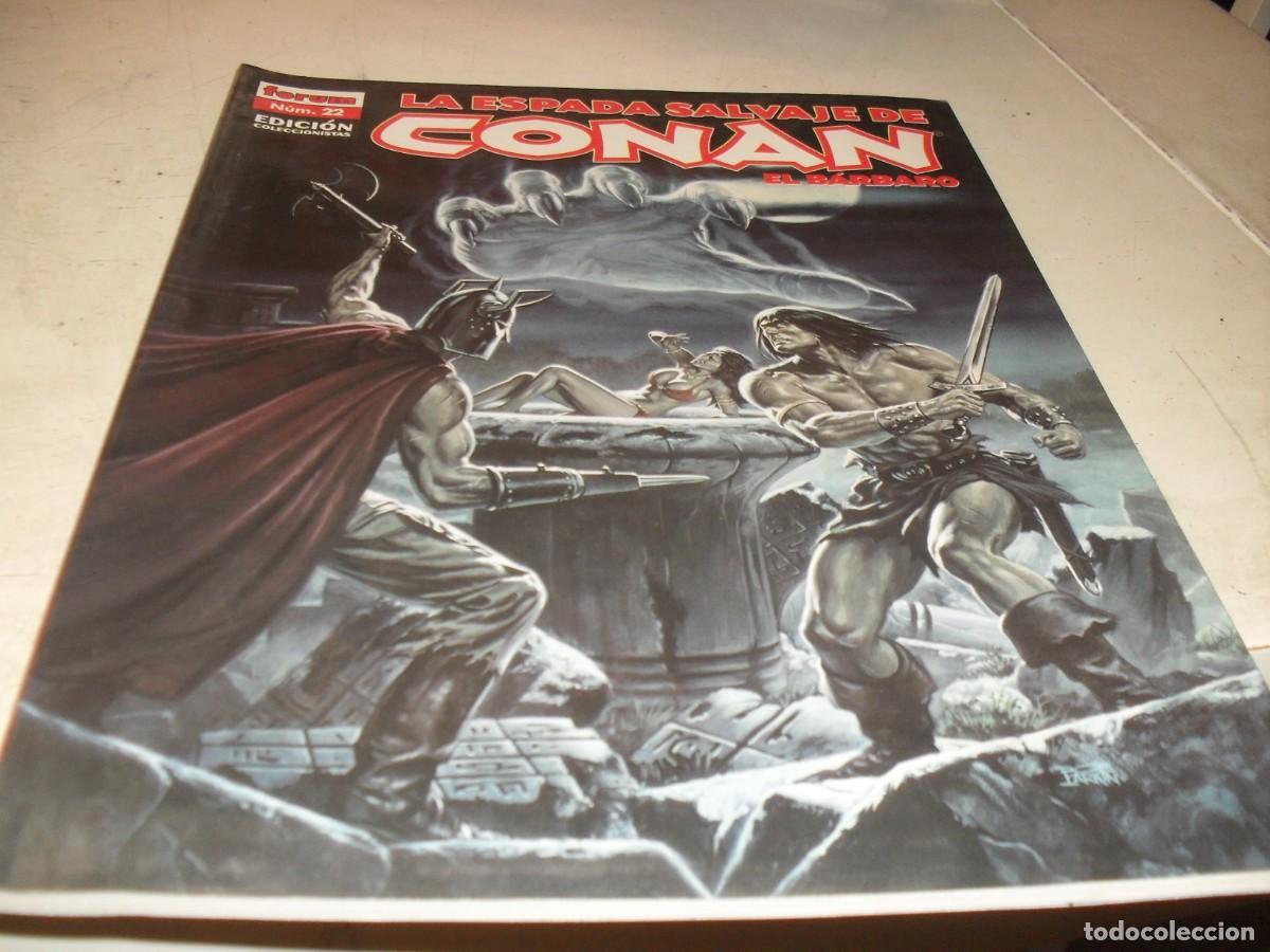 C&oacute;mics: LA ESPADA SALVAJE DE CONAN N&ordm; 22,CON RED SONJA DE INVITADA,EDICION COLECCIONISTAS.FORUM,2005