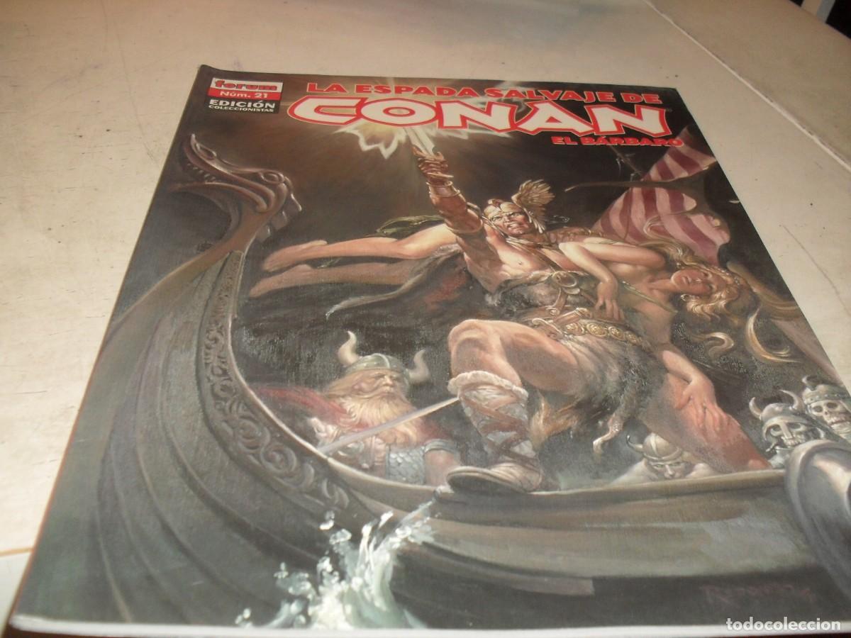 Comics: LA ESPADA SALVAJE DE CONAN N&ordm; 21,CON STORY BOOARD DE NEAL ADAMS,EDICION COLECCIONISTAS.FORUM,2005