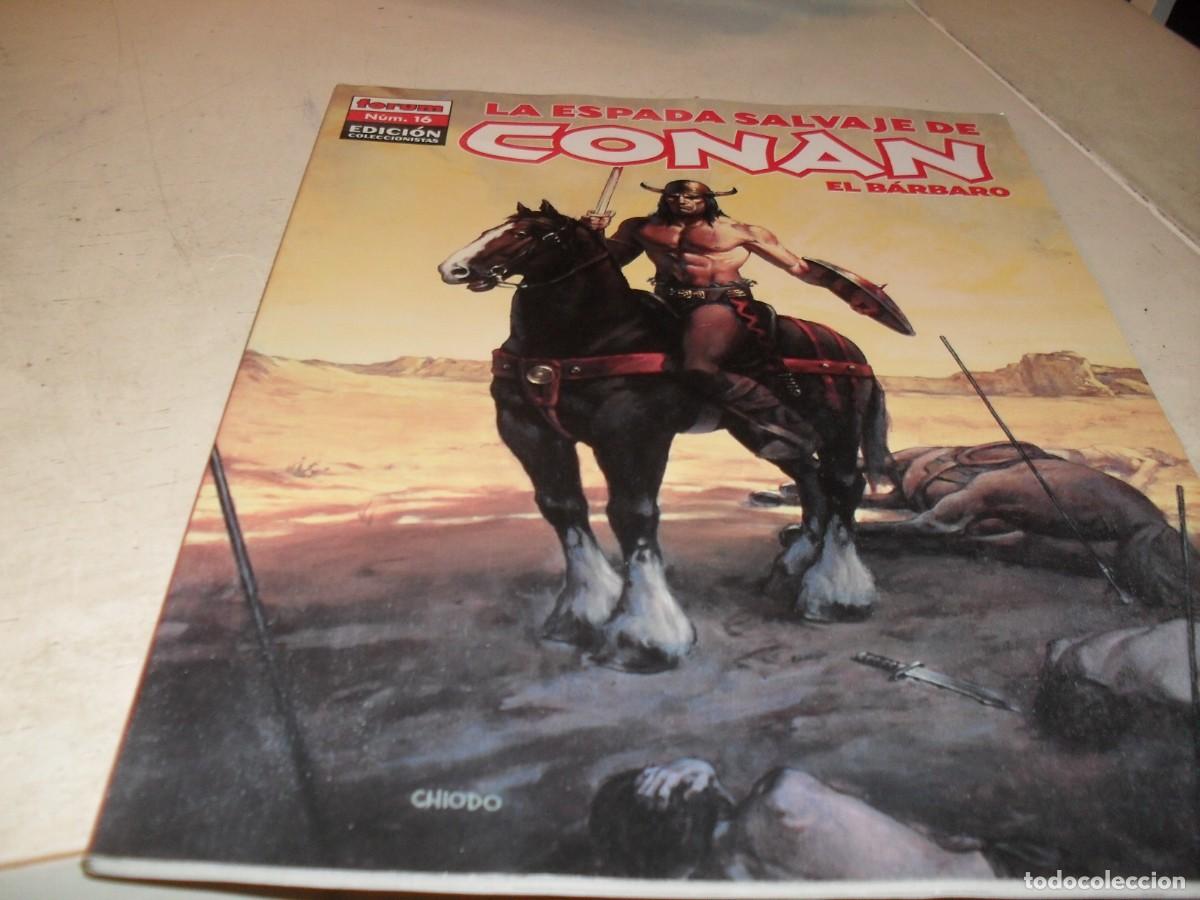 Comics: LA ESPADA SALVAJE DE CONAN N&ordm; 16,EL REINO DEL MURCIELAGO,EDICION COLECCIONISTAS.FORUM,2005