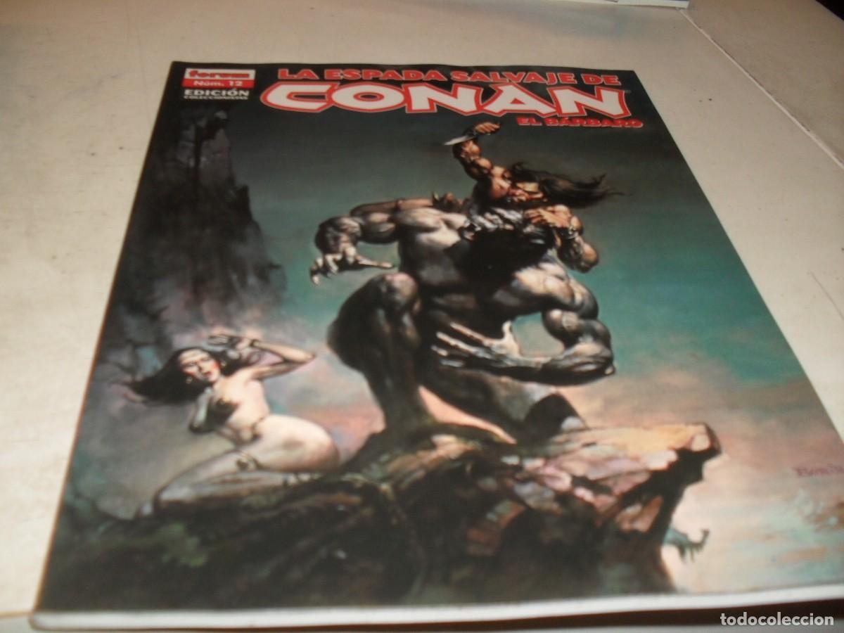 C&oacute;mics: LA ESPADA SALVAJE DE CONAN N&ordm; 12,SOMBRAS DE HIERRO EN LA LUNA,EDICION COLECCIONISTAS.FORUM,2005