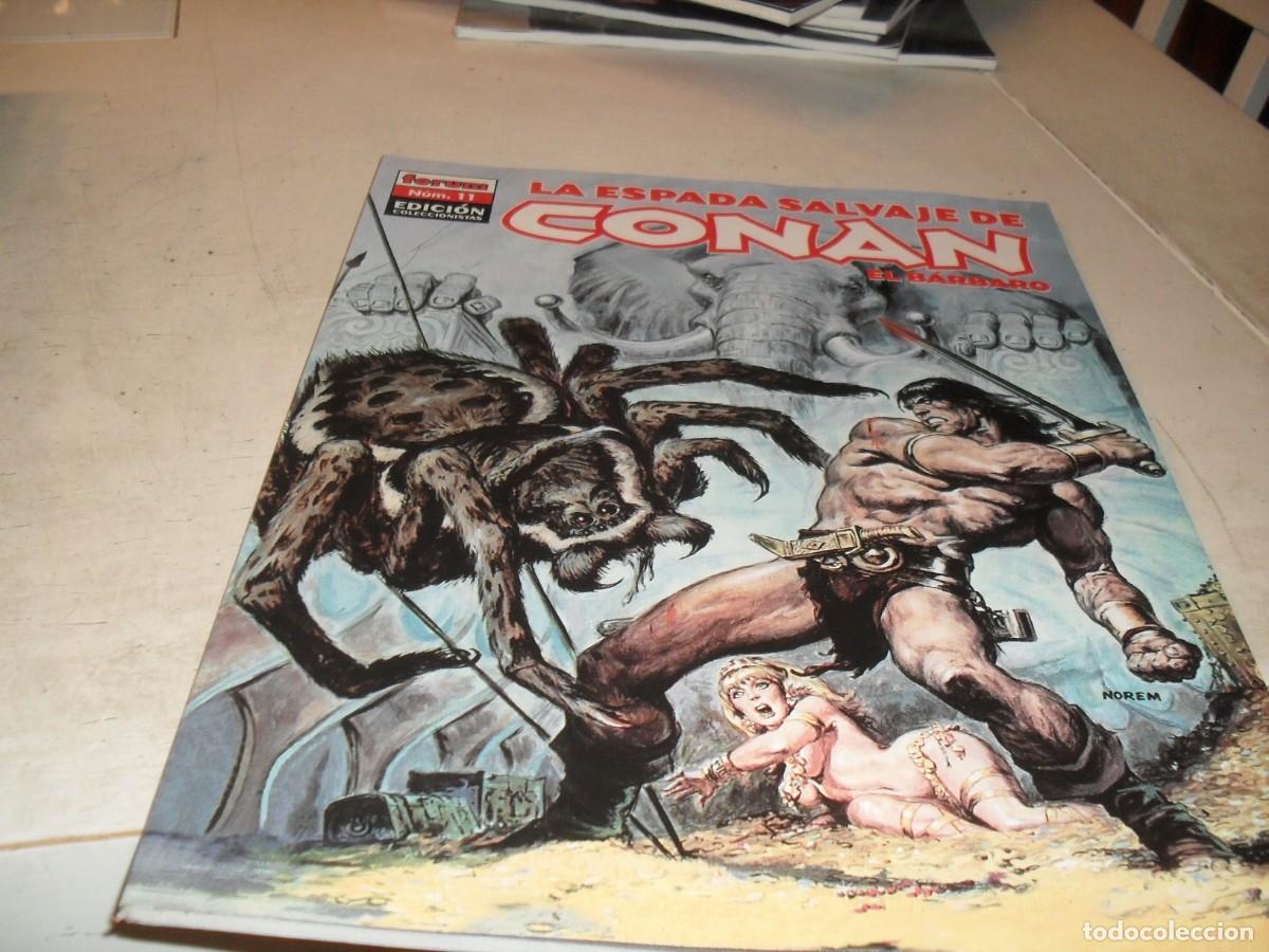 Fumetti: LA ESPADA SALVAJE DE CONAN N&ordm; 11,LA TORRE DEL ELFANTE,EDICION COLECCIONISTAS.FORUM,2005