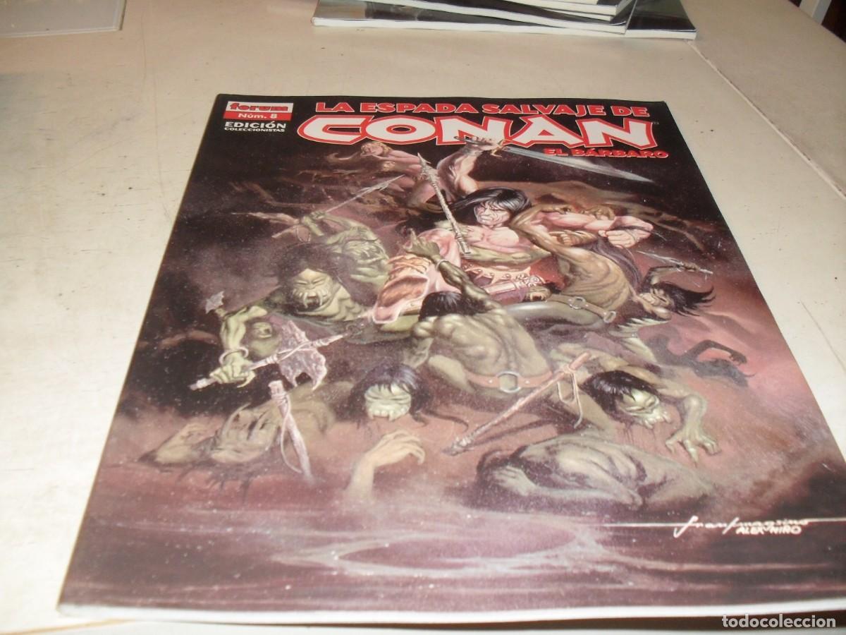 C&oacute;mics: LA ESPADA SALVAJE DE CONAN N&ordm; 8,CLAVOS ROJOS,EDICION COLECCIONISTAS.FORUM,2005