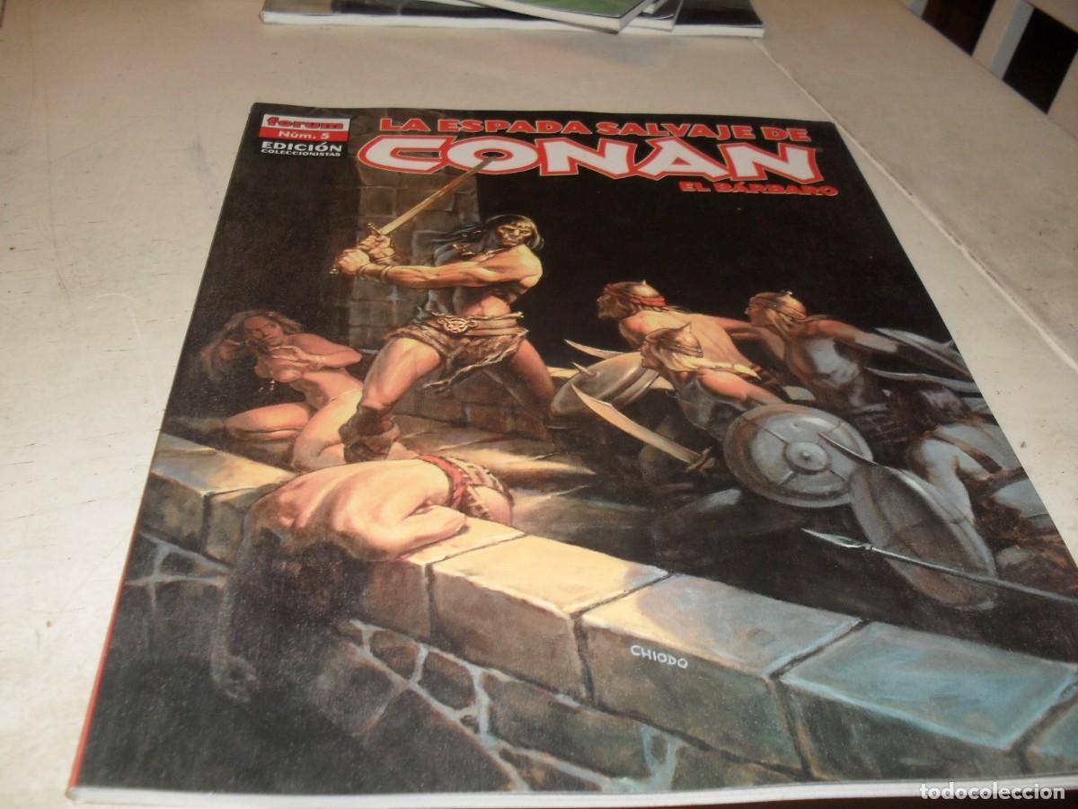 C&oacute;mics: LA ESPADA SALVAJE DE CONAN N&ordm; 5,EL COLOSO DE SHEN,EDICION COLECCIONISTAS.FORUM,2005