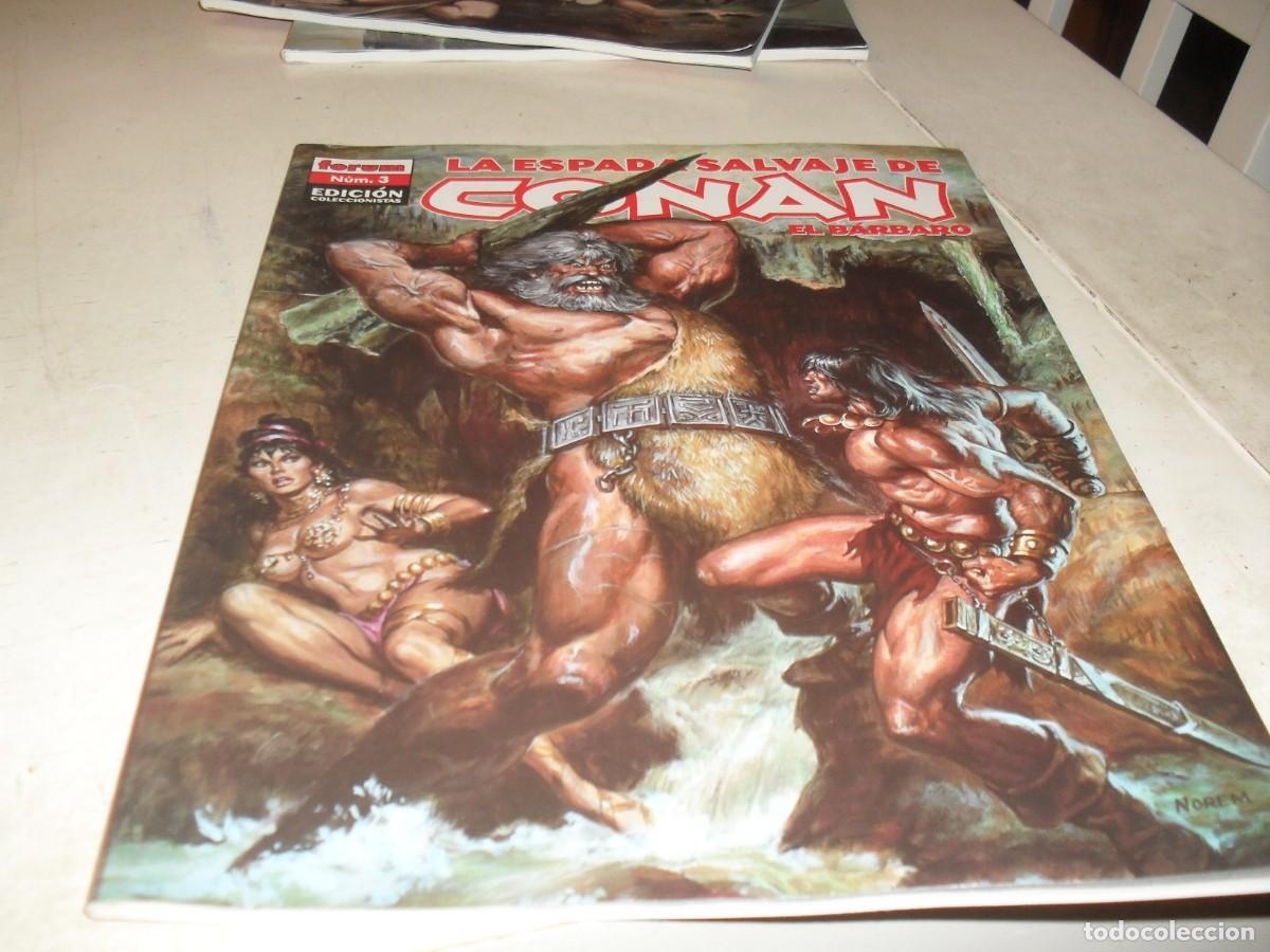 C&oacute;mics: ESPADA SALVAJE DE CONAN N&ordm; 3,PRIMEROS N&ordm;,SANGRE DE LOS DIOSES,EDICION COLECCIONISTAS.FORUM,2005