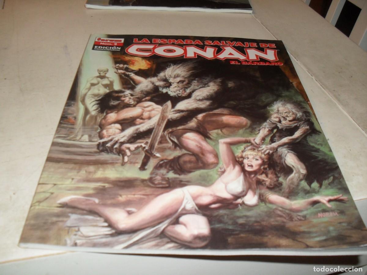 Comics: ESPADA SALVAJE DE CONAN N&ordm; 2,PRIMEROS N&ordm;,EL CUBIL DEL GUSANO,EDICION COLECCIONISTAS.FORUM,2005