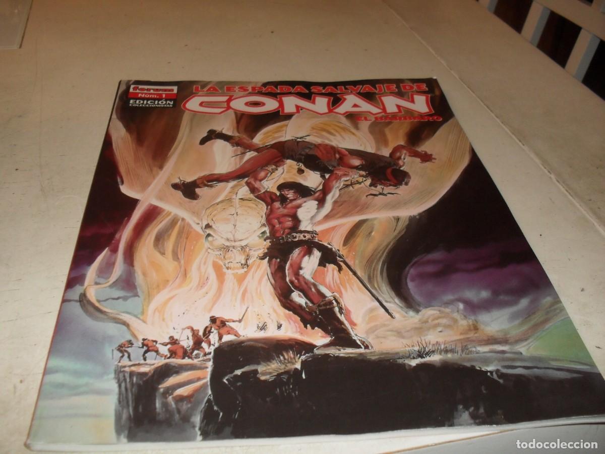 C&oacute;mics: ESPADA SALVAJE DE CONAN N&ordm; 1,EL 1&ordm;,SOMBRAS EN ZAMBOULA,EDICION COLECCIONISTAS.FORUM,2005