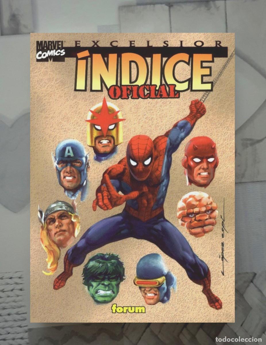 Comics: INDICE OFICIAL LINEA EXCELSIOR. Numero &uacute;nico. Comics Forum 2004.