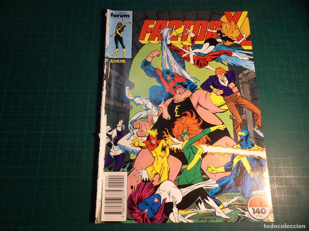 C&oacute;mics: Factor X. N&ordm; 9. Forum. Procede de retapado. - Foto 1