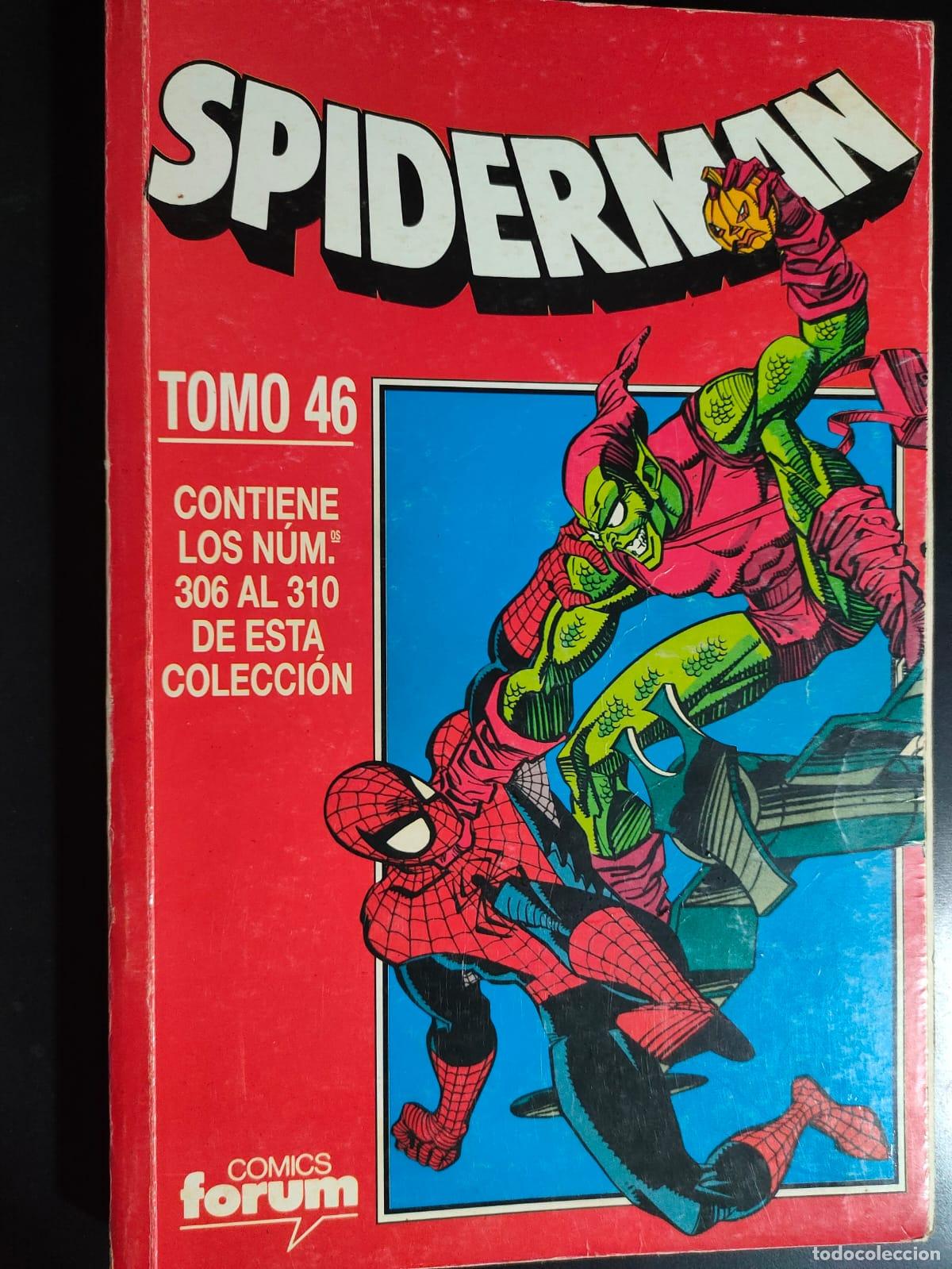 C&oacute;mics: SPIDERMAN VOL 1 RETAPADO NUMERO 46 DEL 306 AL 310