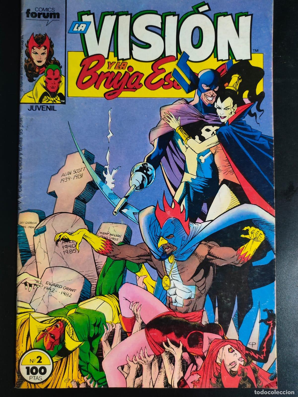 C&oacute;mics: LA VISION Y LA BRUJA ESCARLATA NUMERO 2 - Foto 1