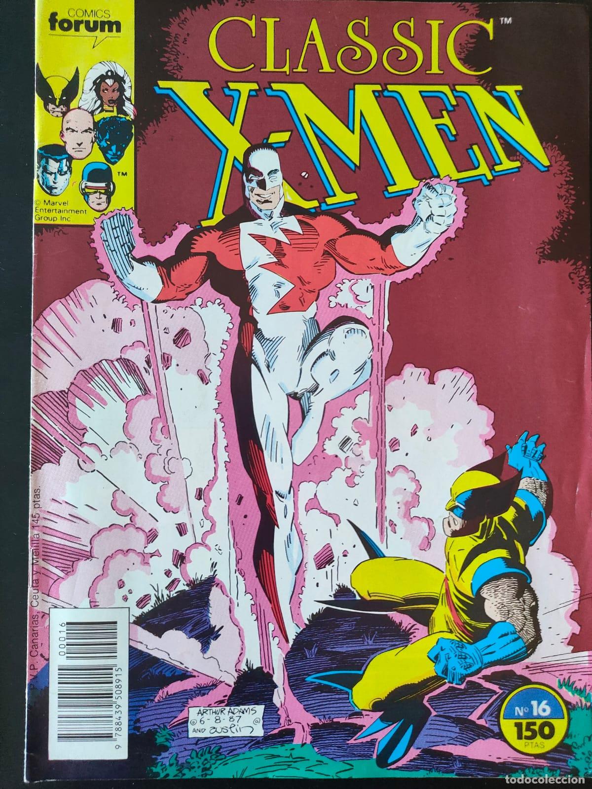 Comics : CLASSIC X MEN NUMERO 16