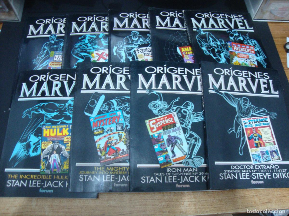 C&oacute;mics: COLECCION COMPLETA 9 TOMOS ORIGENES MARVEL - Foto 1