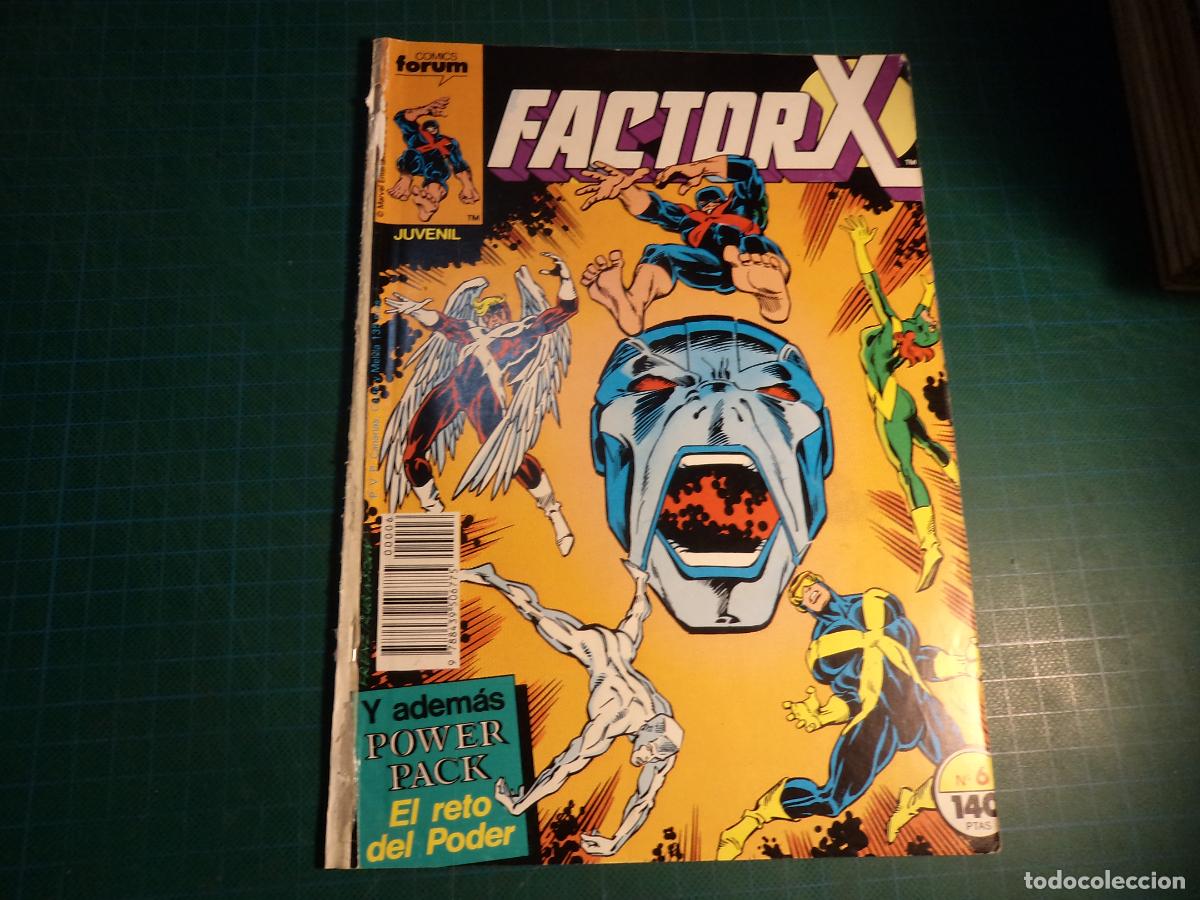 C&oacute;mics: Factor X. N&ordm; 6. Forum. Procede de retapado. (Ref. 15-B) - Foto 1