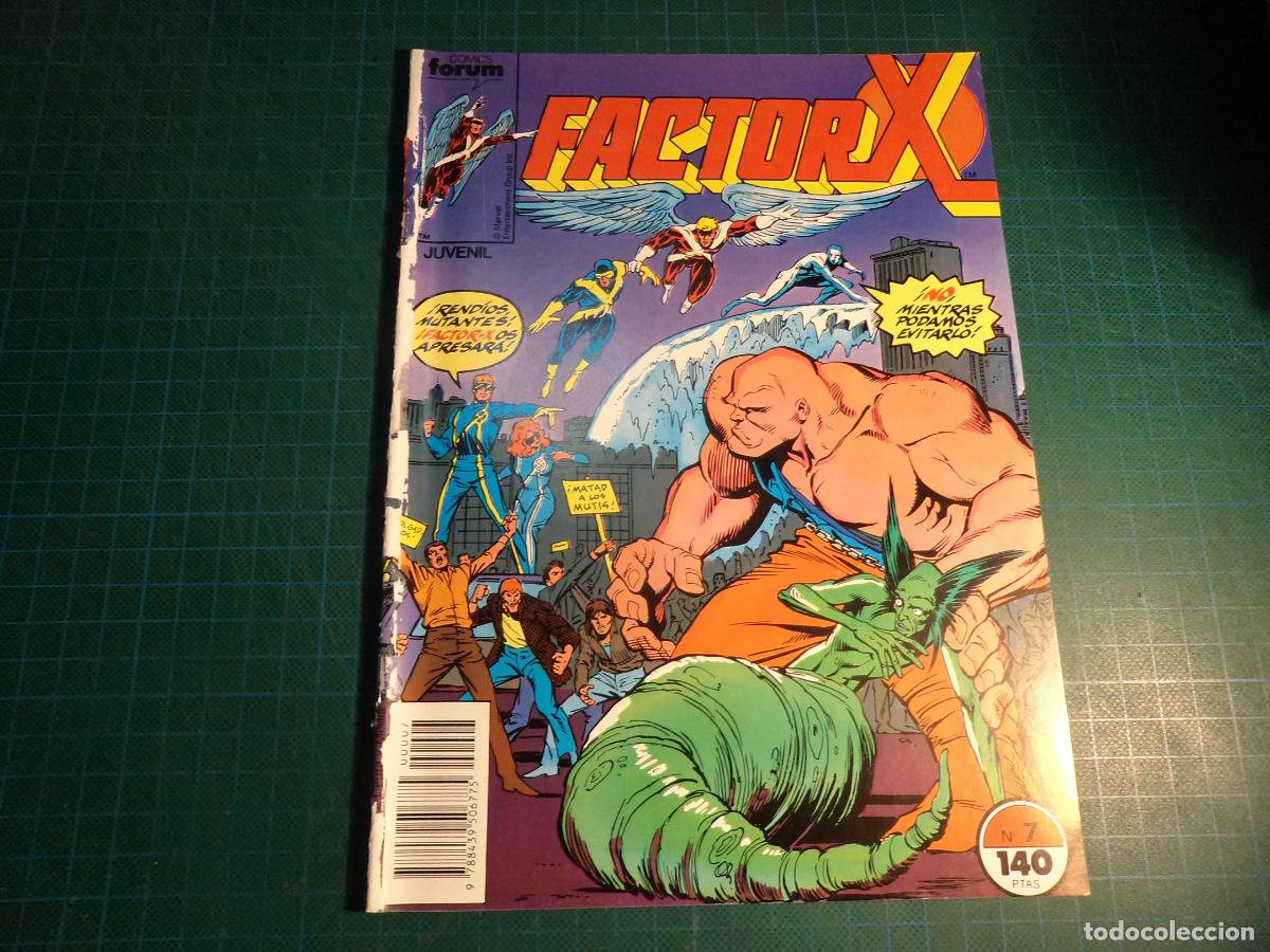 Comics: Factor X. N&ordm; 7. Forum. Procede de retapado. (Ref. 15-B)