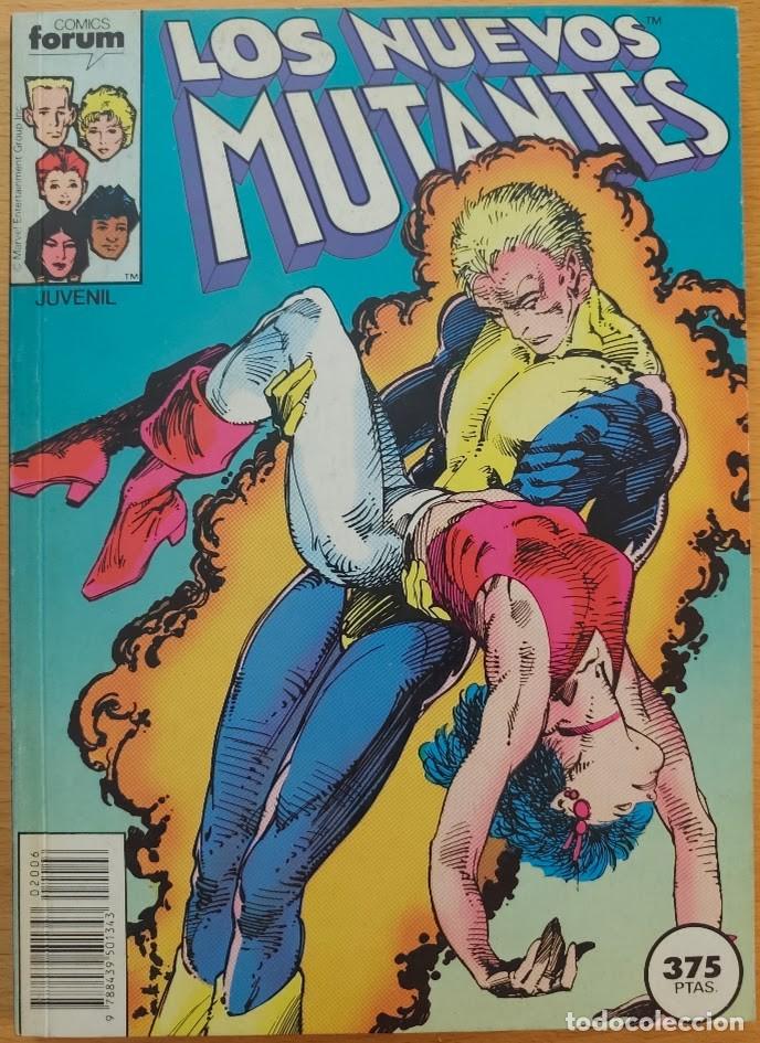 Comics: LOS NUEVOS MUTANTES VOL 1, 41 A 44. RETAPADO. FORUM.