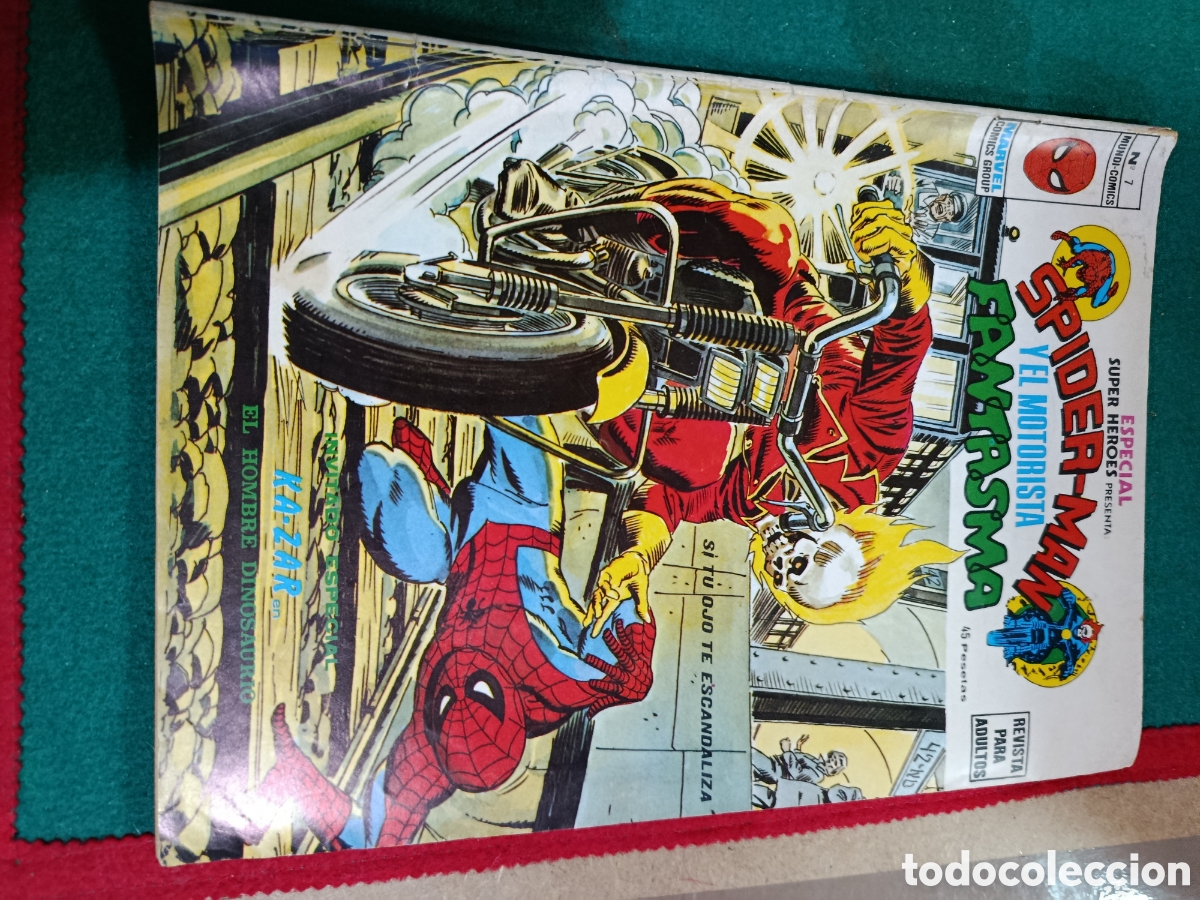 C&oacute;mics: Mundi C&oacute;mics / V&eacute;rtice - Especial Super H&eacute;roes N&ordm; 7 (Vol. 2 N&ordm; 10) - Spider-Man y el Motorista Fanta