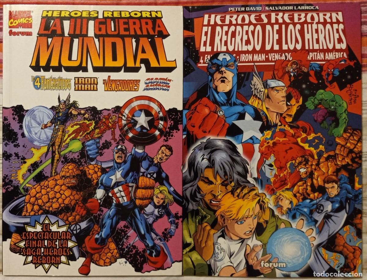 Comics : HEROES REBORN: LA III GUERRA MUNDIAL + EL REGRESO DE LOS H&Eacute;ROES (F&oacute;rum)