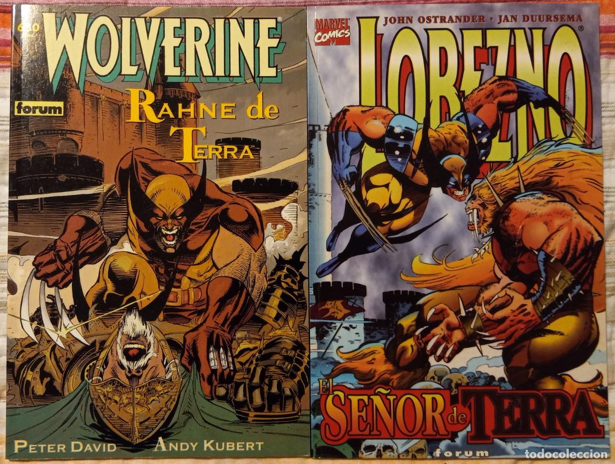 Comics: PRESTIGIOS LOBEZNO: RAHNE DE TERRA + SE&Ntilde;OR DE TERRA, de DAVID + KUBERT + OSTRANDER + DUURSEMA
