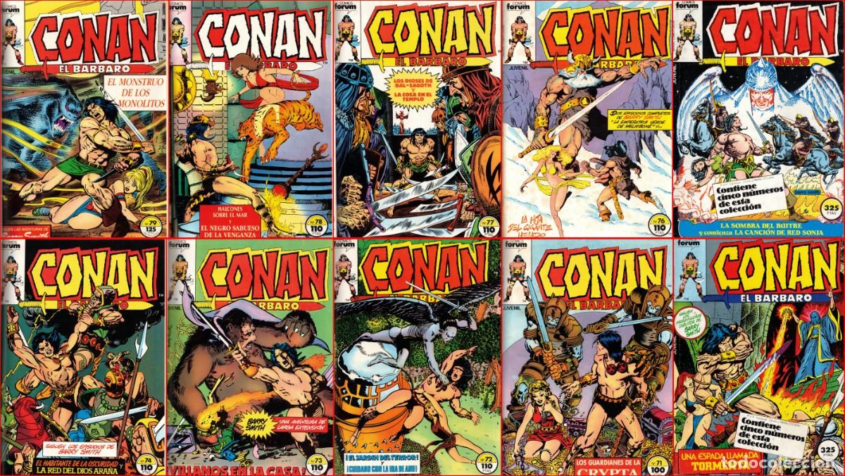 C&oacute;mics: Conan el Barbaro N&uacute;ms. 71, 72, 73, 74, 75, 76, 77, 78, 79, 80 - Barry Smith - Comics Forum