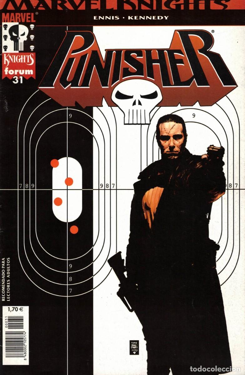 C&oacute;mics: Punisher - Lote 4 comics - Marvel Knights - Editorial Forum - Ennis - Kennedy - Foto 2