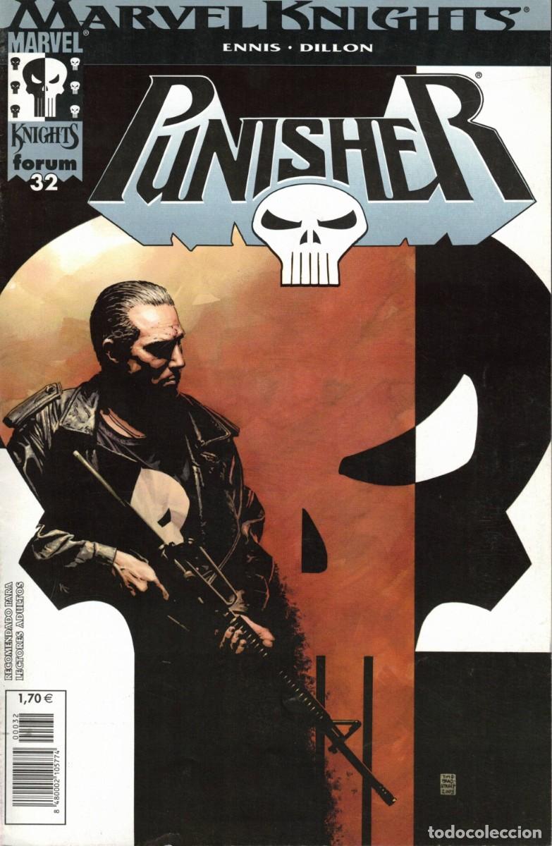 C&oacute;mics: Punisher - Lote 4 comics - Marvel Knights - Editorial Forum - Ennis - Kennedy - Foto 3