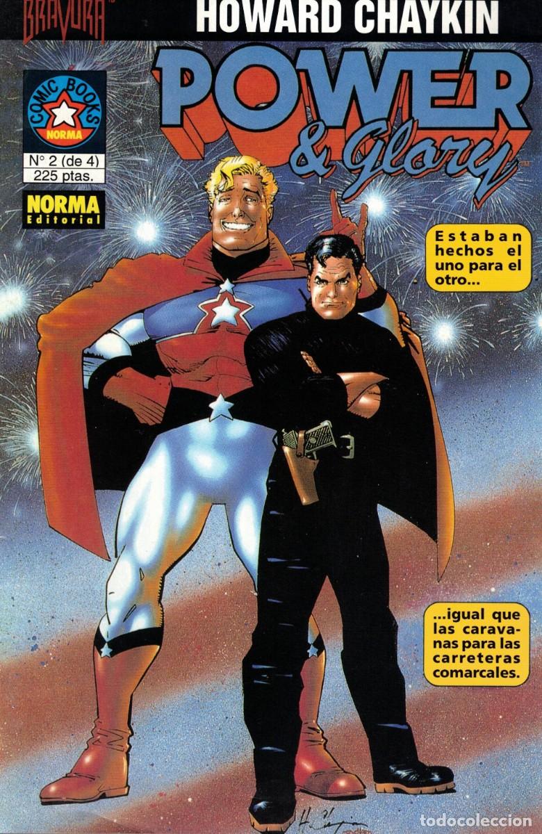 C&oacute;mics: Power & Glory - Lote 4 comics - Howard Cheykin - Editorial Forum - - Foto 2