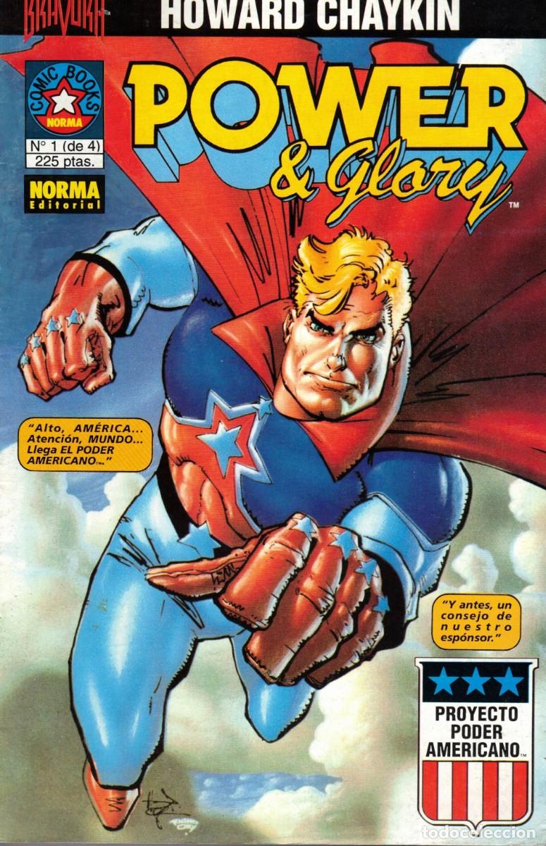 C&oacute;mics: Power & Glory - Lote 4 comics - Howard Cheykin - Editorial Forum - - Foto 3