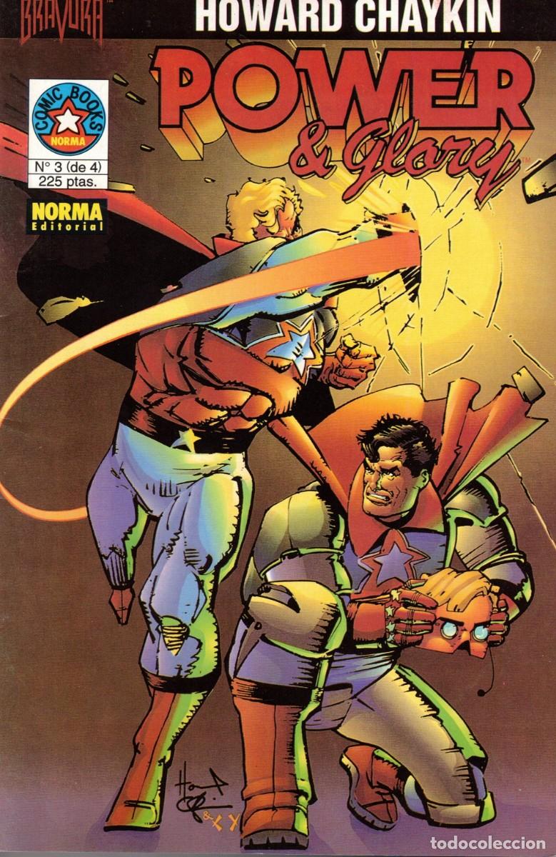 C&oacute;mics: Power & Glory - Lote 4 comics - Howard Cheykin - Editorial Forum - - Foto 4