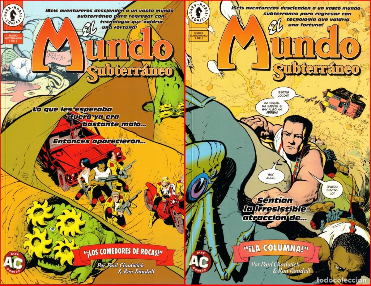 C&oacute;mics: El mundo subterraneo - AC Los comedores de rocas - La Columna - Lote 2 comics - Dark Horse