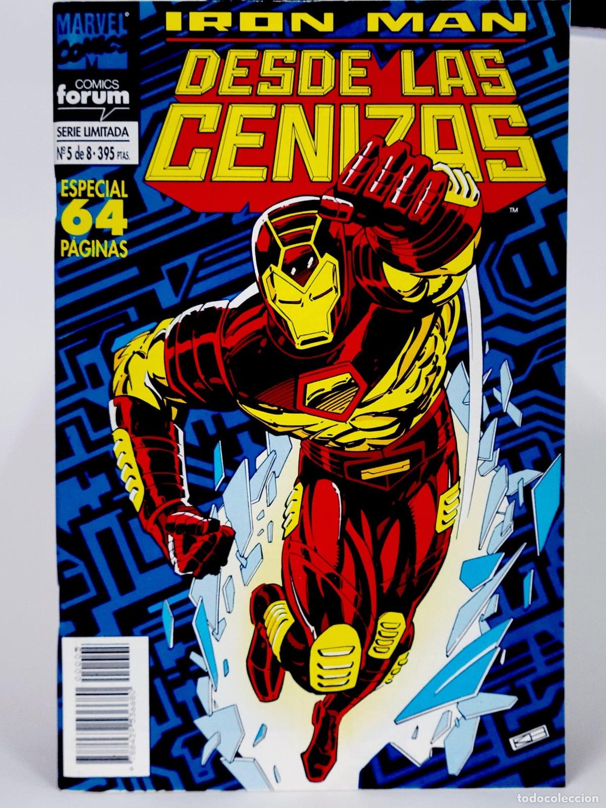 C&oacute;mics: C&Oacute;MIC IRON MAN 5 DESDE LAS CENIZAS VOL.1 FORUM MARVEL VOLUMEN DE KIOSCO