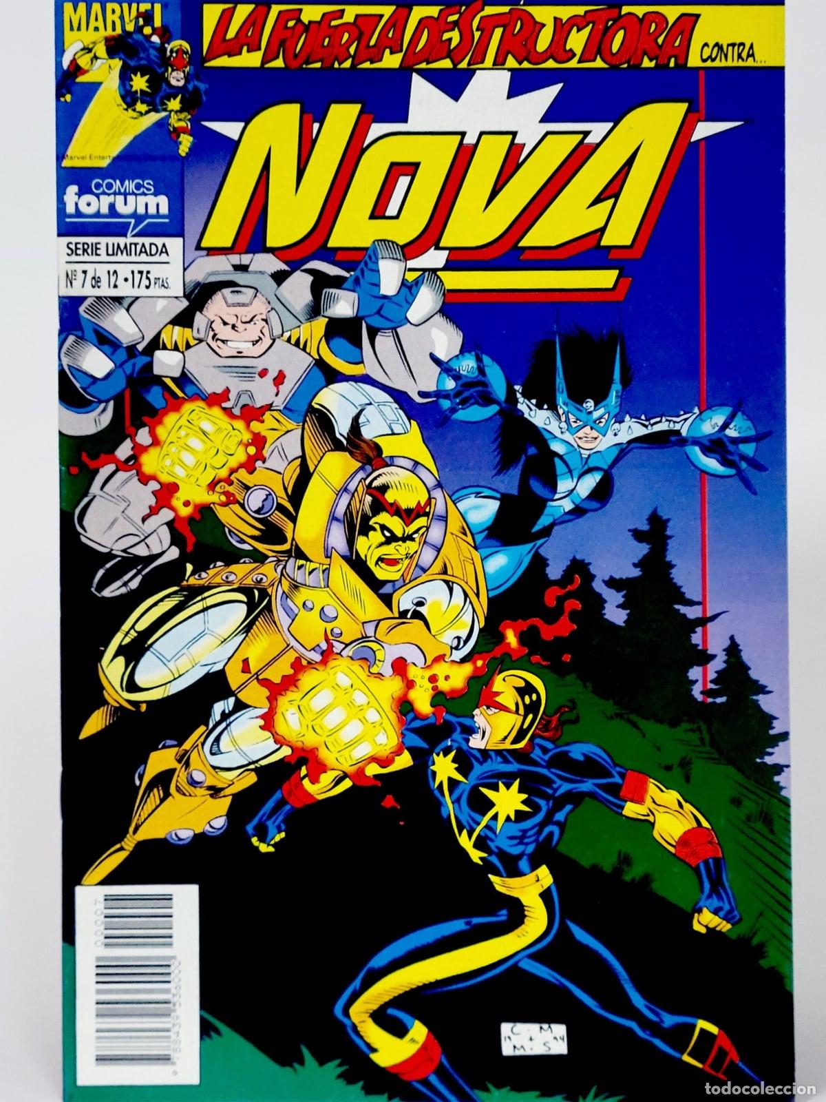 C&oacute;mics: C&Oacute;MIC NOVA 7 LA FUERZA DESTRUCTORA FORUM MARVEL DE KIOSCO - Foto 1