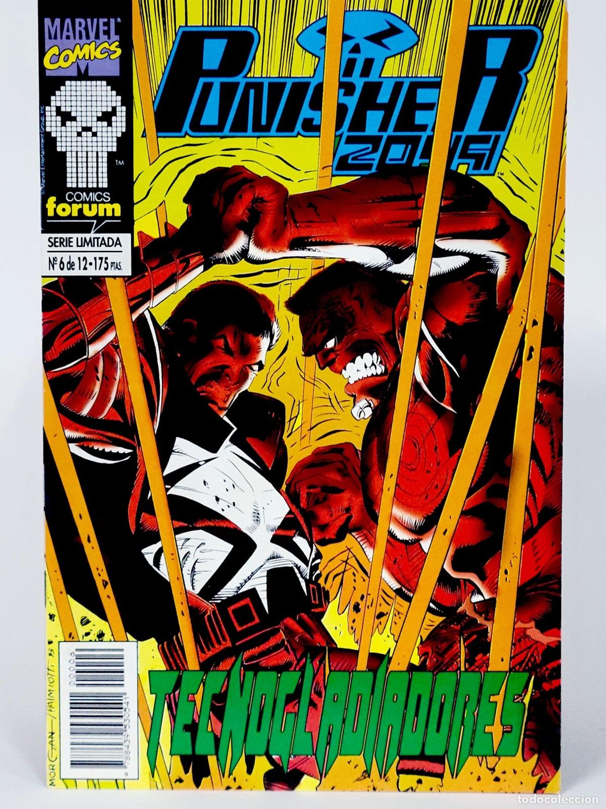 C&oacute;mics: C&Oacute;MIC PUNISHER 2099 6 TECNOGLADIADORES FORUM MARVEL DE KIOSCO