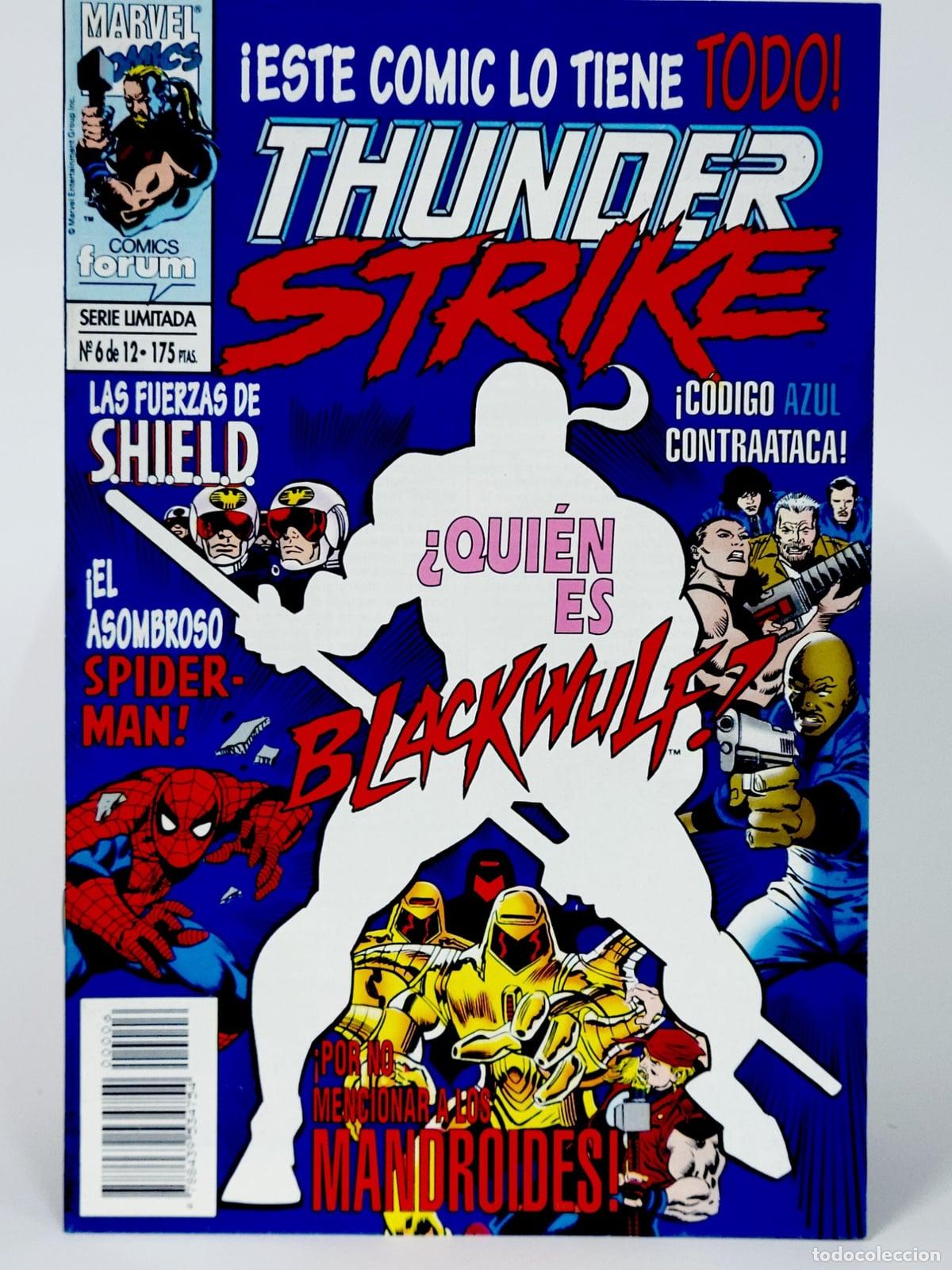 C&oacute;mics: C&Oacute;MIC THUNDERSTRIKE 6 FORUM MARVEL DE KIOSCO - Foto 1