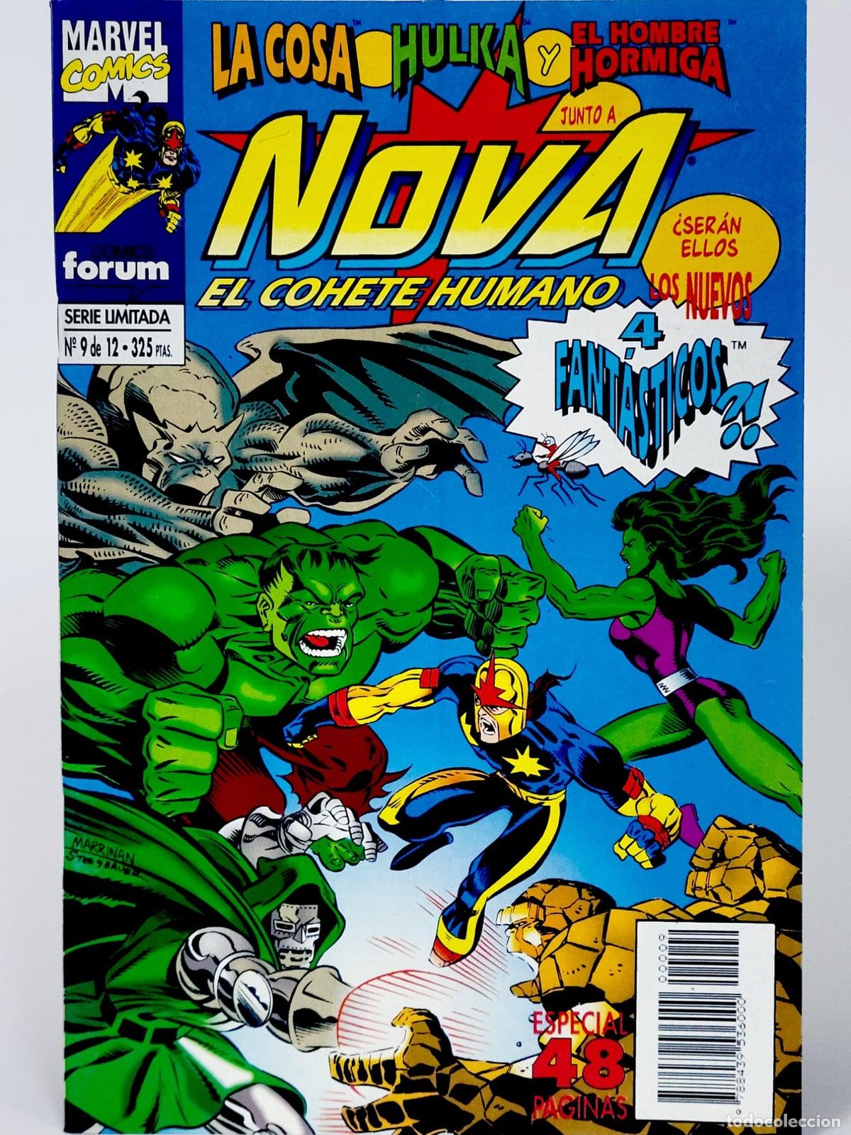 C&oacute;mics: C&Oacute;MIC NOVA 9 &iquest;SER&Aacute;N ELLOS LOS NUEVOS 4 FANT&Aacute;STICOS?! FORUM MARVEL DE KIOSCO
