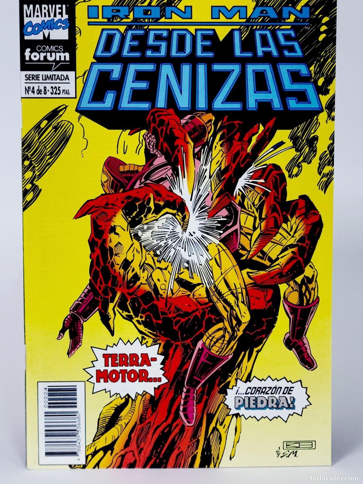 C&oacute;mics: C&Oacute;MIC IRON MAN 4 DESDE LAS CENIZAS FORUM MARVEL DE KIOSCO