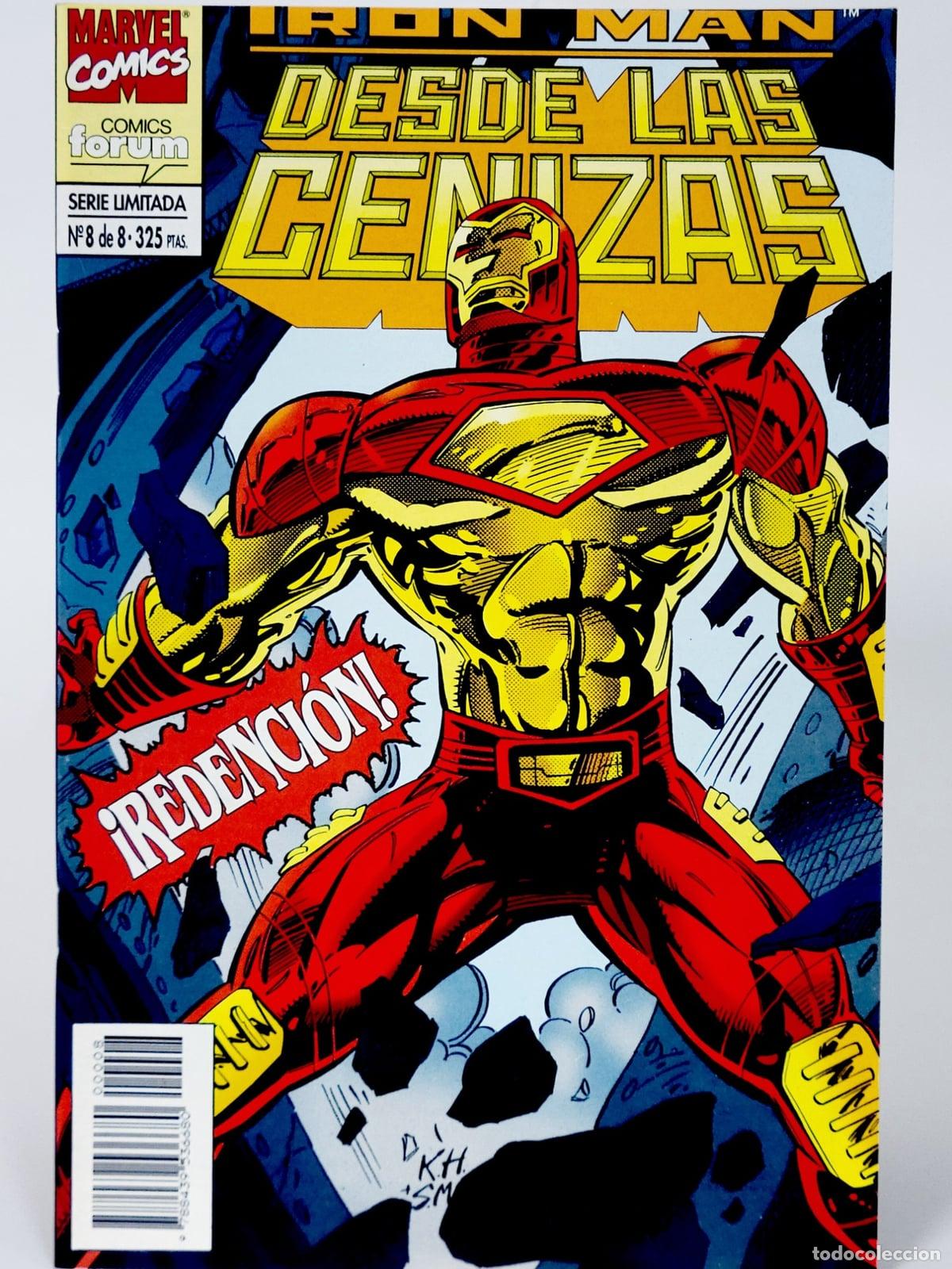 C&oacute;mics: C&Oacute;MIC IRON MAN 8 DESDE LAS CENIZAS FORUM MARVEL DE KIOSCO