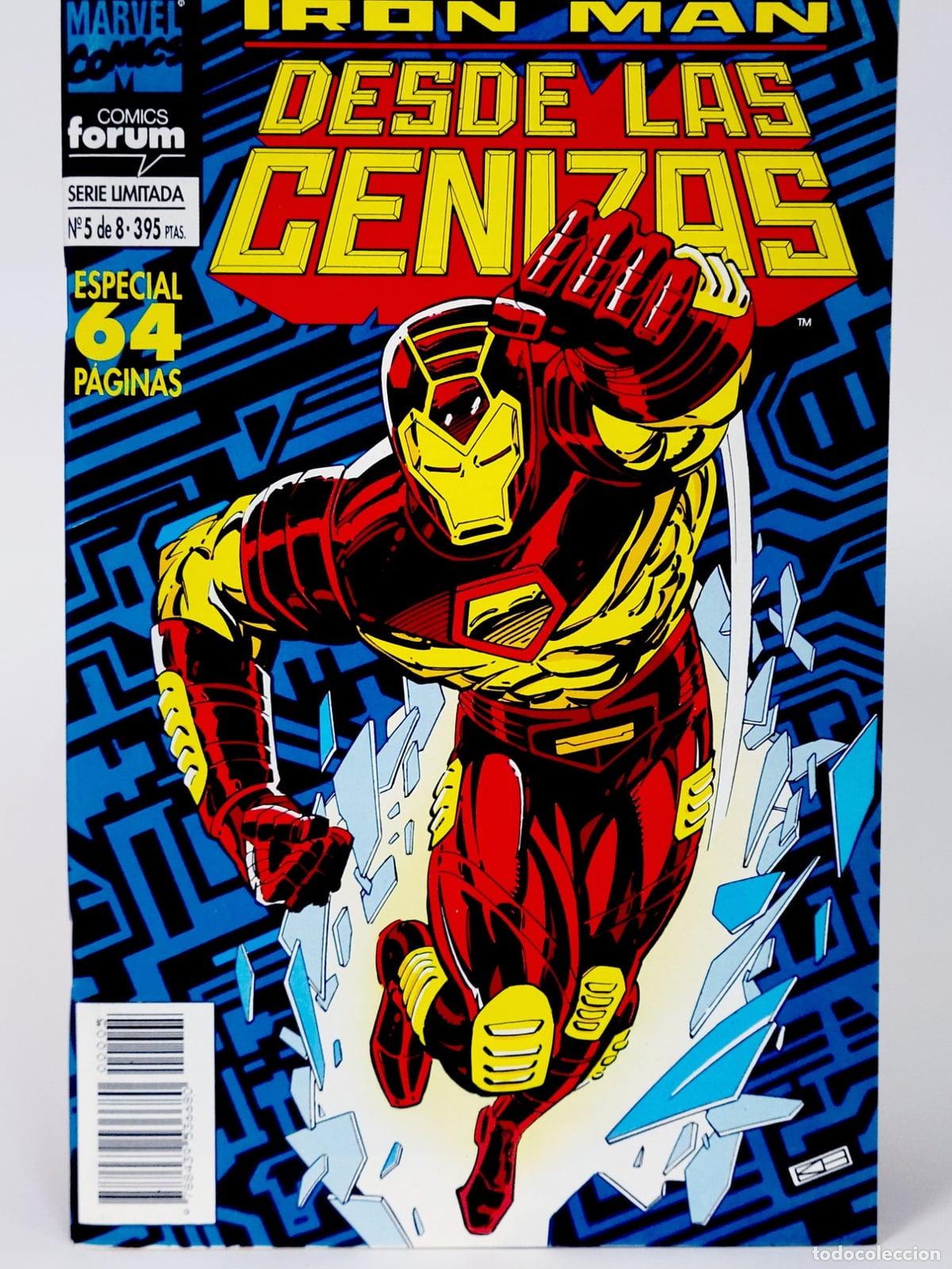 C&oacute;mics: C&Oacute;MIC IRON MAN 5 DESDE LAS CENIZAS FORUM MARVEL DE KIOSCO
