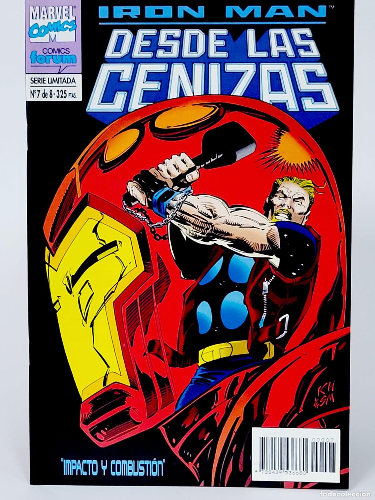 C&oacute;mics: C&Oacute;MIC IRON MAN 7 IMPACTO Y COMBUSTI&Oacute;N FORUM MARVEL DE KIOSCO - Foto 1