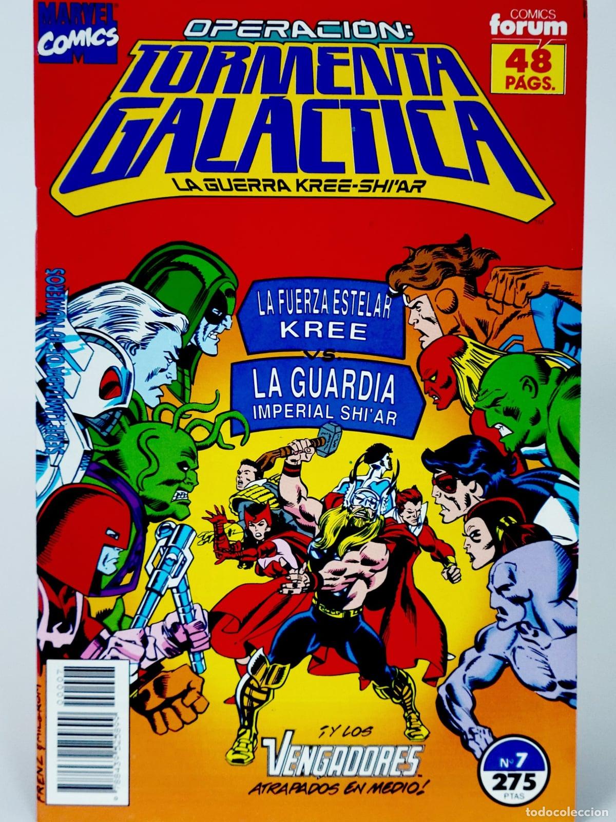 C&oacute;mics: C&Oacute;MIC VENGADORES 7 FORUM MARVEL DE KIOSCO