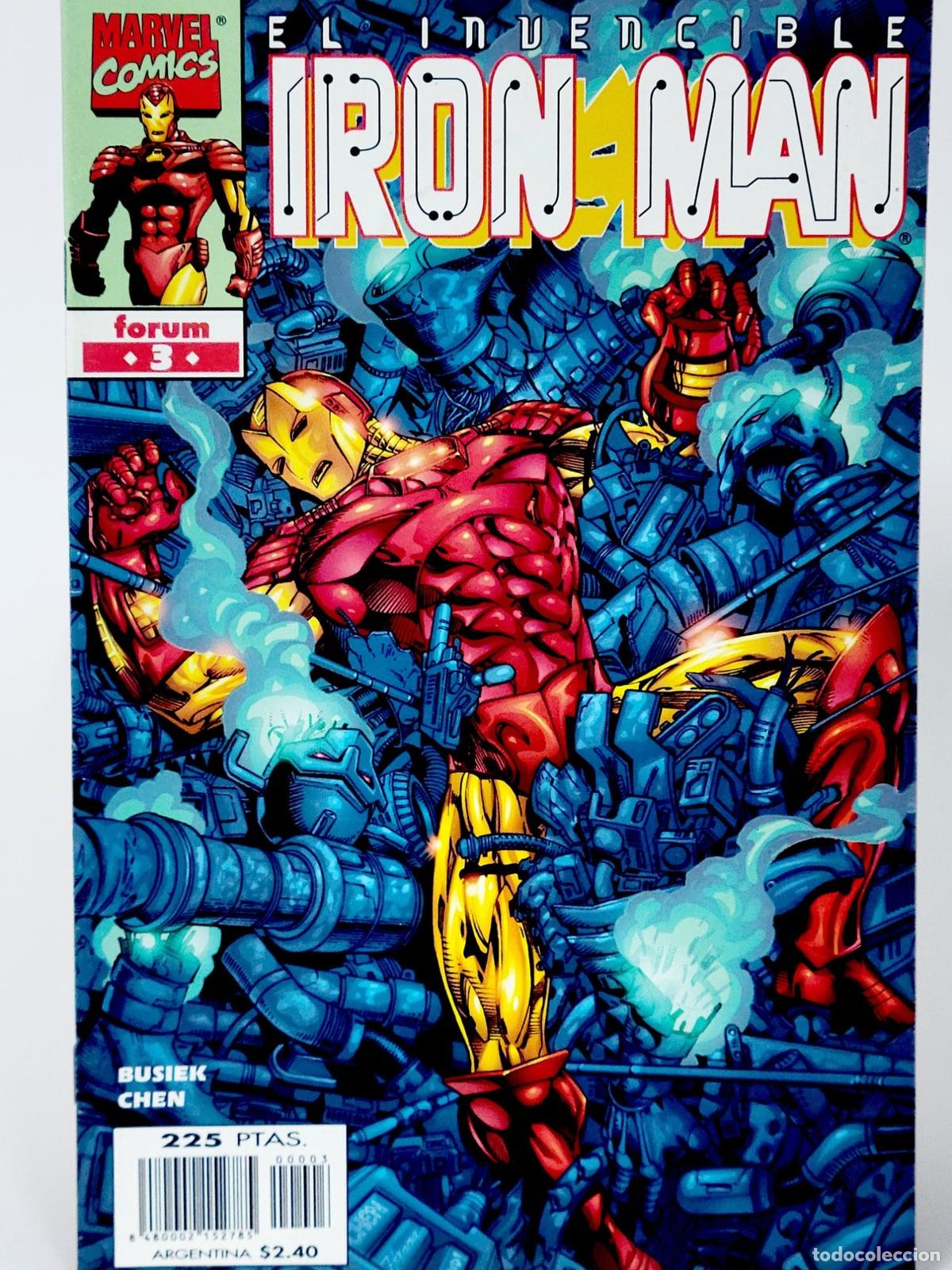 C&oacute;mics: C&Oacute;MIC IRON MAN 3 VOL.4 FORUM MARVEL VOLUMEN DE KIOSCO