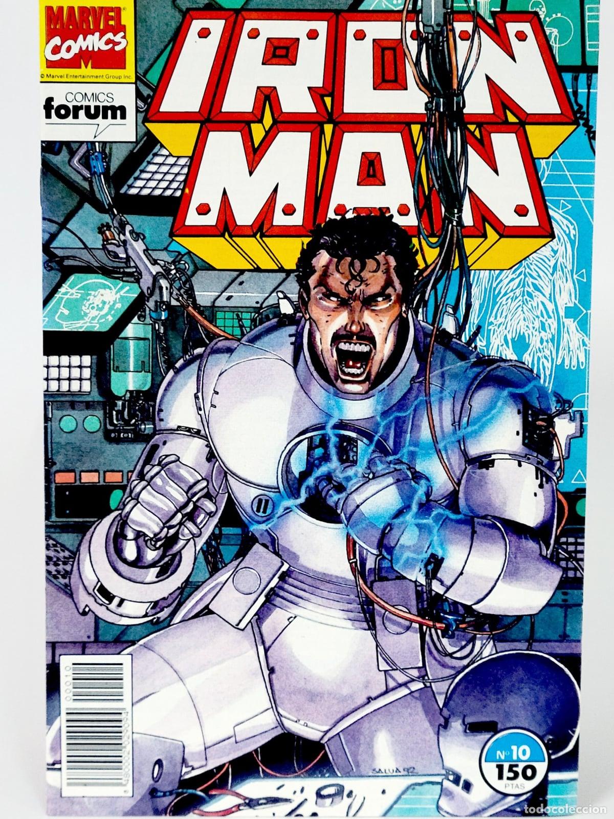 C&oacute;mics: C&Oacute;MIC IRON MAN 10 VOL.2 FORUM MARVEL VOLUMEN DE KIOSCO