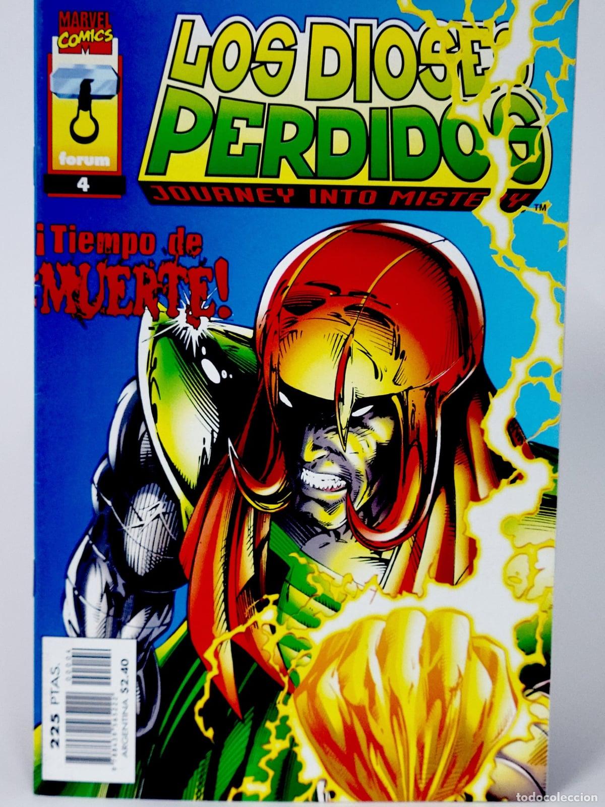 C&oacute;mics: C&Oacute;MIC LOS DIOSES PERDIDOS 4 FORUM MARVEL DE KIOSCO