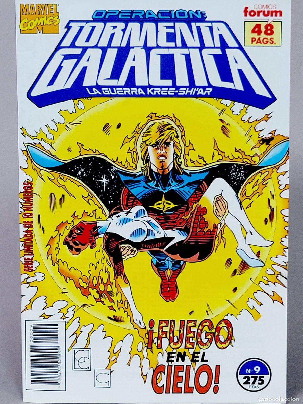 C&oacute;mics: C&Oacute;MIC OPERACI&Oacute;N: TORMENTA GAL&Aacute;CTICA 9 FORUM MARVEL DE KIOSCO